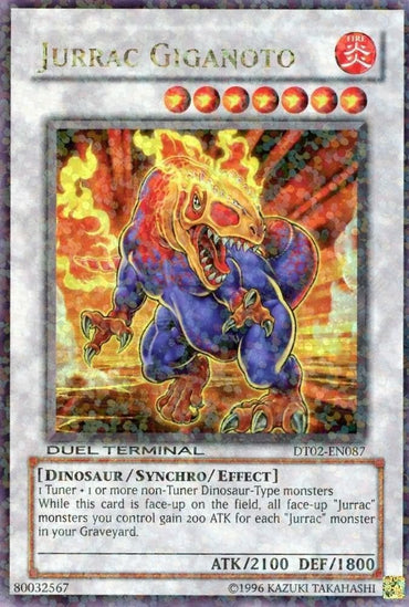 Jurrac Giganoto [DT02-EN087] Ultra Rare 