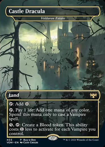 Voldaren Estate - Castle Dracula (Buy-A-Box) [Innistrad: Crimson Vow] 