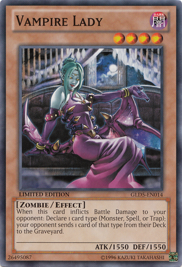Vampire Lady [GLD5-EN014] Common 