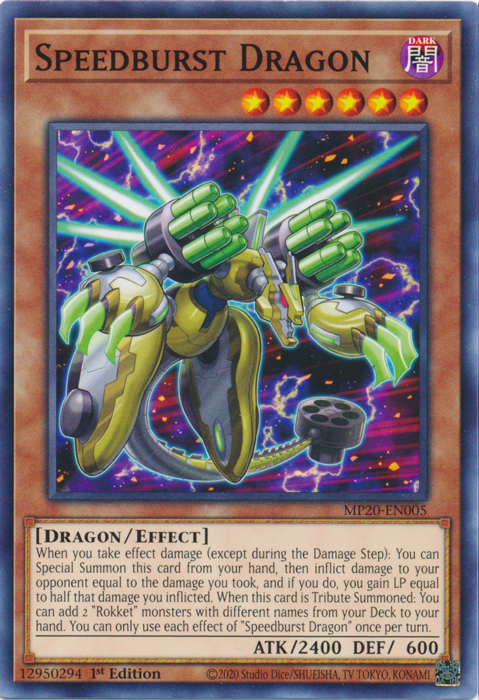 Speedburst Dragon [MP20-EN005] Common 