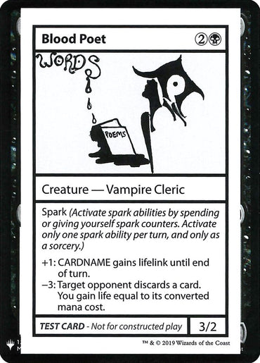 Blood Poet [Mystery Booster Playtest Cards] 