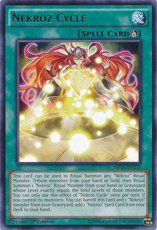 Nekroz Cycle [MP15-EN231] Rare 