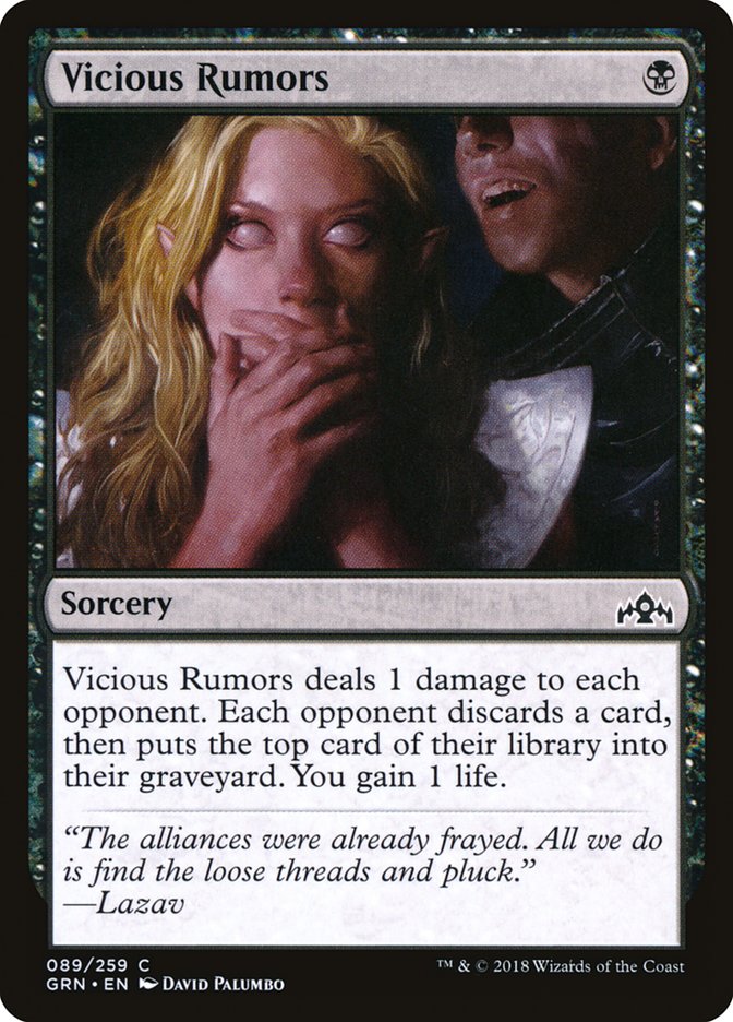 Vicious Rumors [Guilds of Ravnica] 