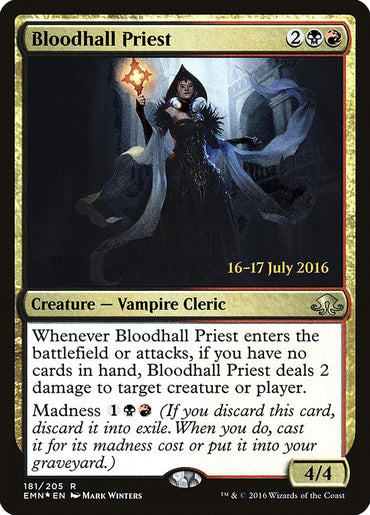 Bloodhall Priest [Eldritch Moon Prerelease Promos]