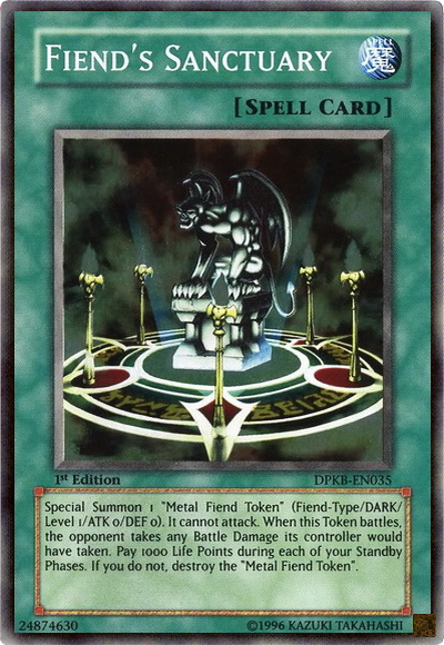 Fiend's Sanctuary [DPKB-EN035] Super Rare 