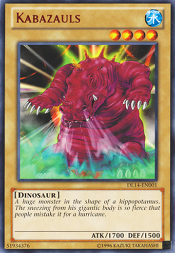 Kabazauls (Red) [DL14-EN001] Rare 