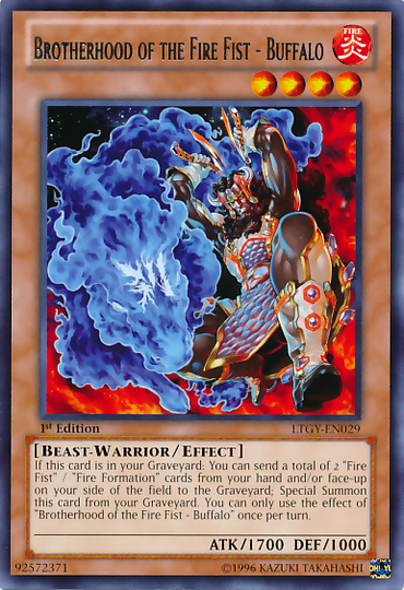 Brotherhood of the Fire Fist - Buffalo [LTGY-EN029] Rare 
