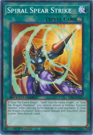 Spiral Spear Strike [SS04-ENA21] Common 