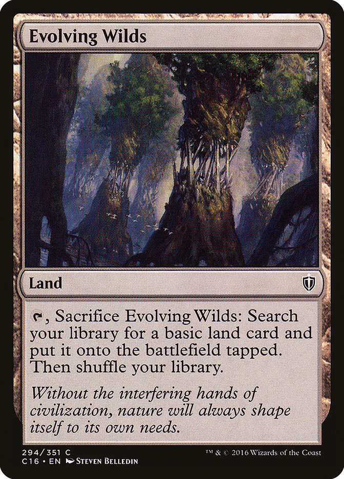 Evolving Wilds [Commander 2016] 