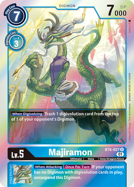 Majiramon [BT6-027] [Double Diamond] 