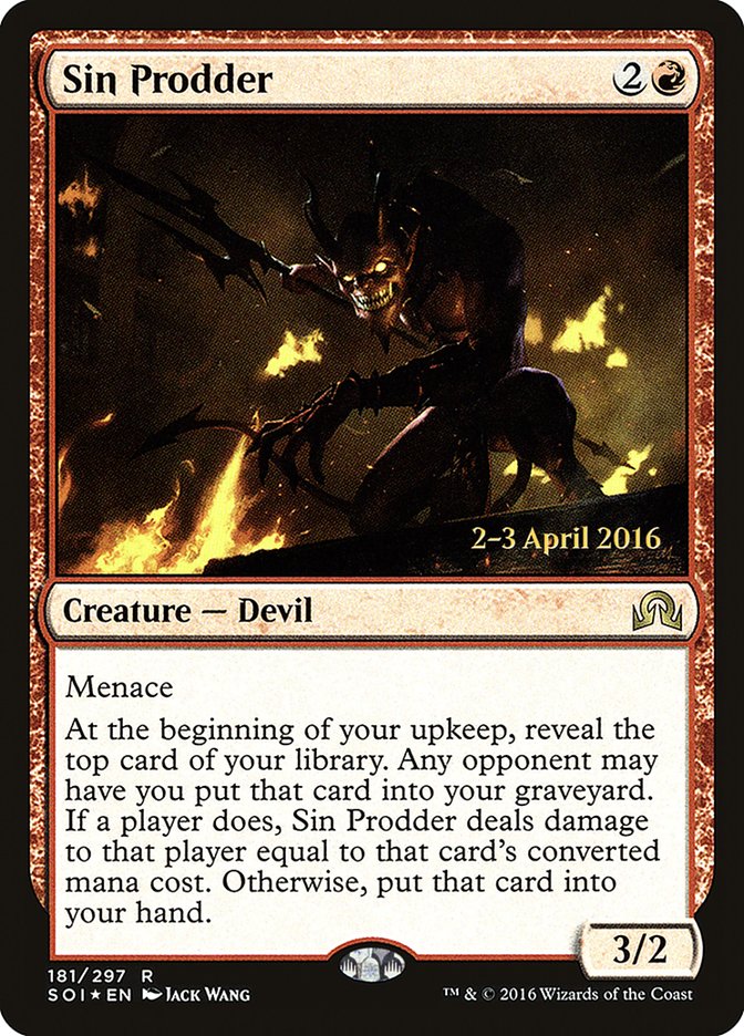 No Prodder [Shadows over Innistrad Prerelease Promos] 