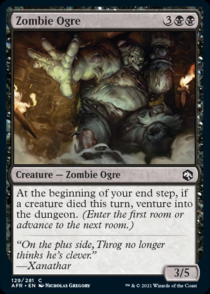 Zombie Ogre [Dungeons & Dragons: Adventures in the Forgotten Realms] 