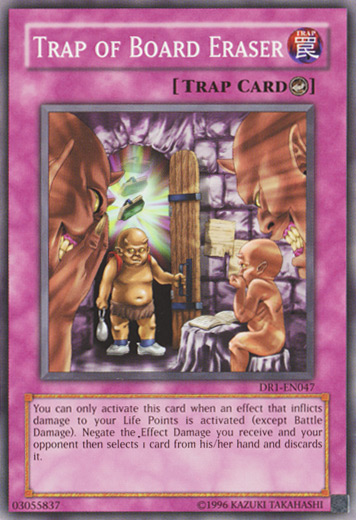 Trap of Board Eraser [DR1-EN047] Common 