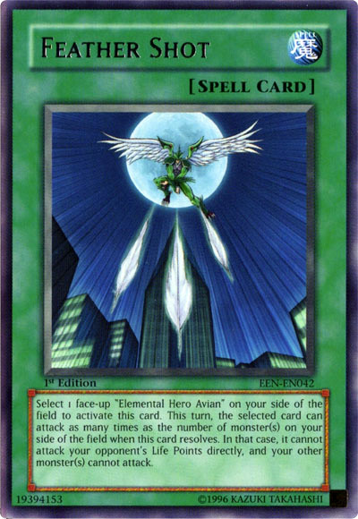 Feather Shot [EEN-EN042] Rare 
