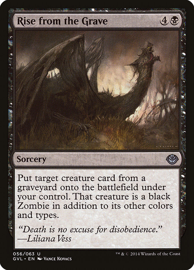 Rise from the Grave (Garruk vs. Liliana) [Duel Decks Anthology] 