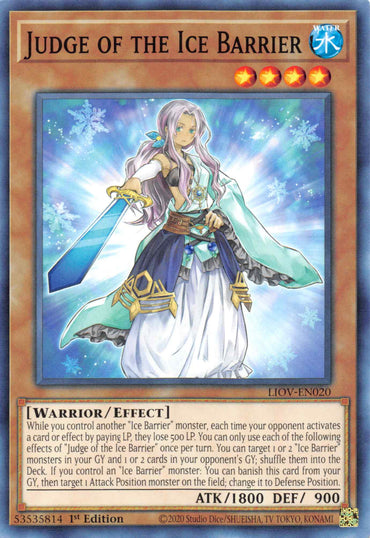 Judge of the Ice Barrier [LIOV-EN020] Common 
