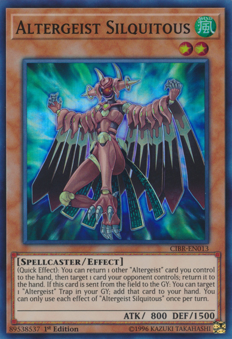 Altergeist Silquitous [CIBR-EN013] Super Rare 