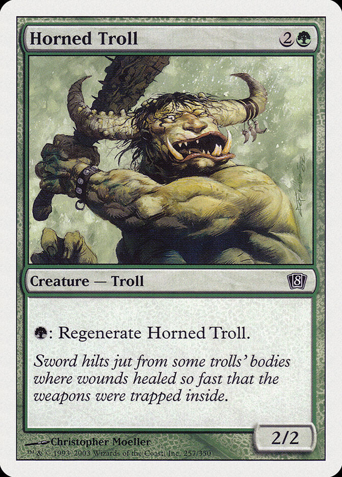 Horned Troll [Eighth Edition] 