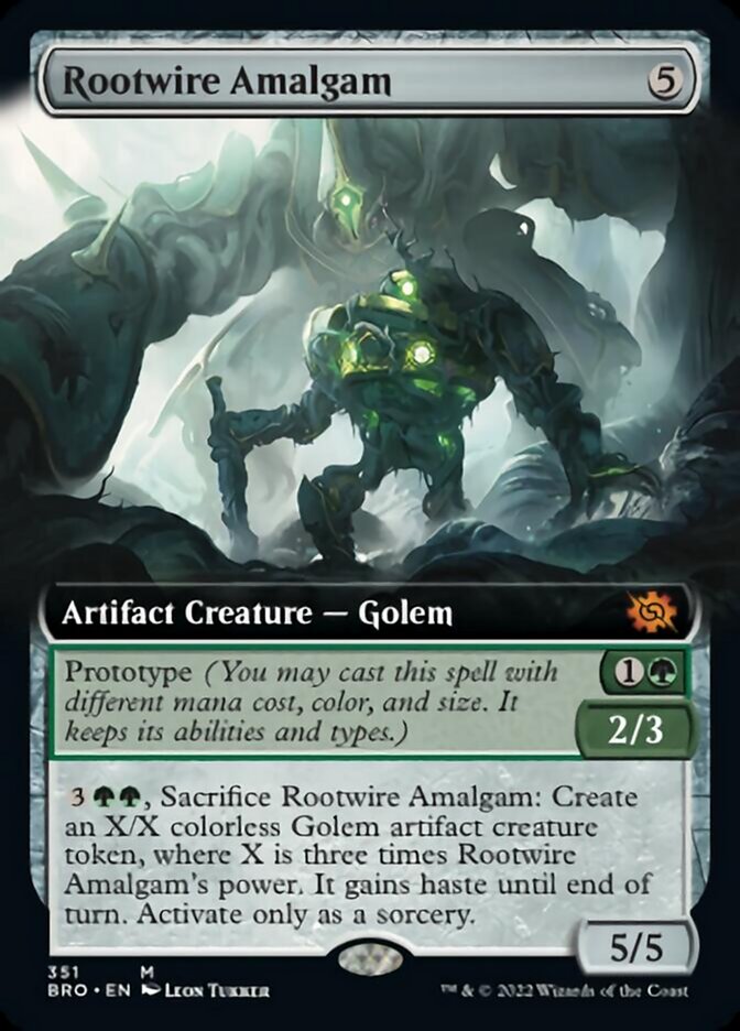 Rootwire Amalgam (Extended Art) [The Brothers' War] 