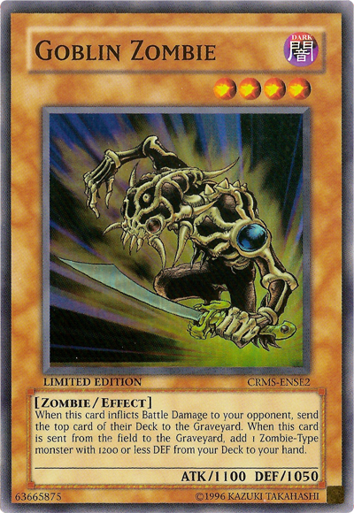 Goblin Zombie [CRMS-ENSE2] Super Rare 