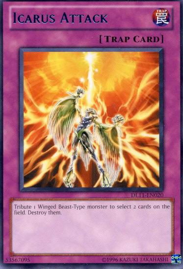 Icarus Attack (Blue) [DL11-EN020] Rare 