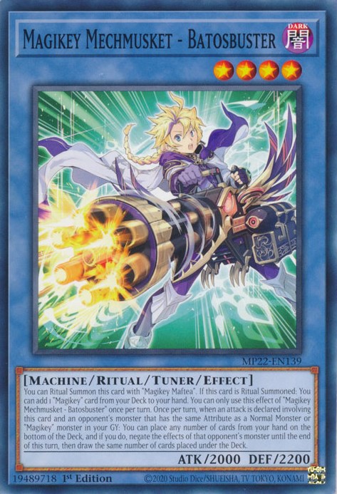 Magikey Mechmusket - Batosbuster [MP22-EN139] Common 