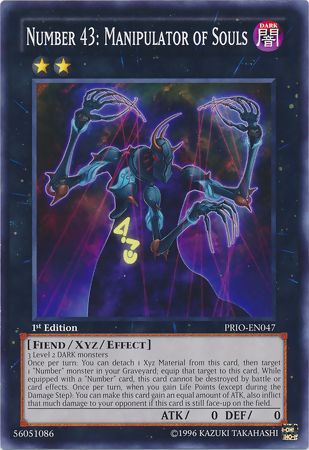 Number 43: Manipulator of Souls [PRIO-EN047] Common 