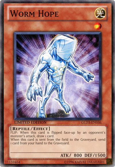 Worm Hope [GLD3-EN036] Common 