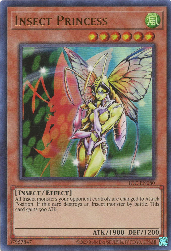 Insect Princess (25th Anniversary) [IOC-EN080] Ultra Rare 