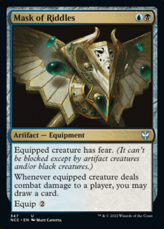 Mask of Riddles [Streets of New Capenna Commander] 