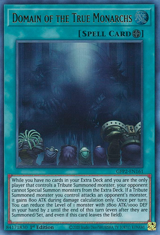 Domain of the True Monarchs [GFP2-EN161] Ultra Rare 