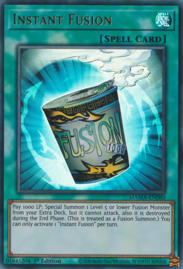Instant Fusion [MAMA-EN080] Ultra Rare 