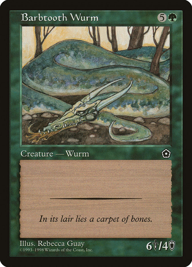 Barbtooth Wurm [Second Age Portal] 