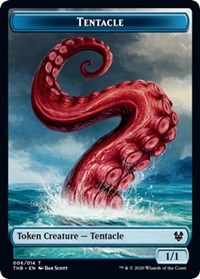 Tentacle // Satyr Double-Sided Token [Theros Beyond Death Tokens] 