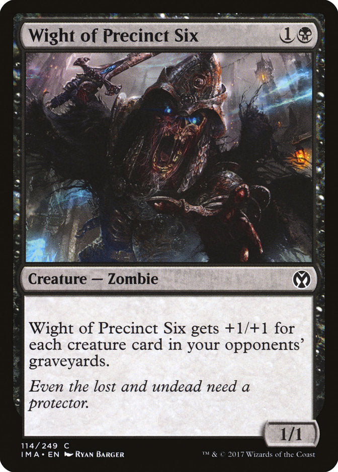 Wight of Precinct Six [Iconic Masters] 