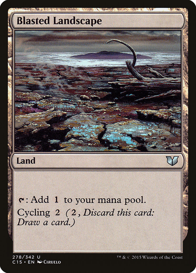 Blasted Landscape [Commander 2015] 