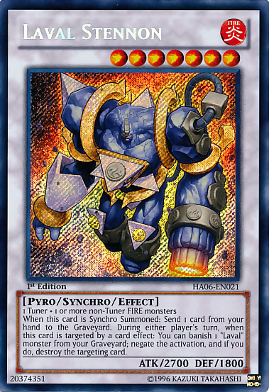 Laval Stennon [HA06-EN021] Secret Rare 