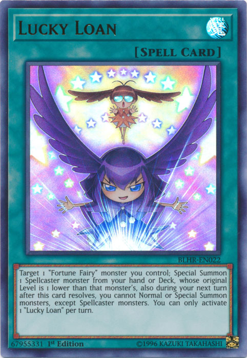Lucky Loan [BLHR-EN022] Ultra Rare 