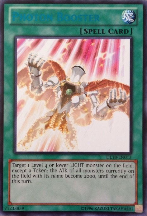 Photon Booster (Blue) [DL18-EN013] Rare 