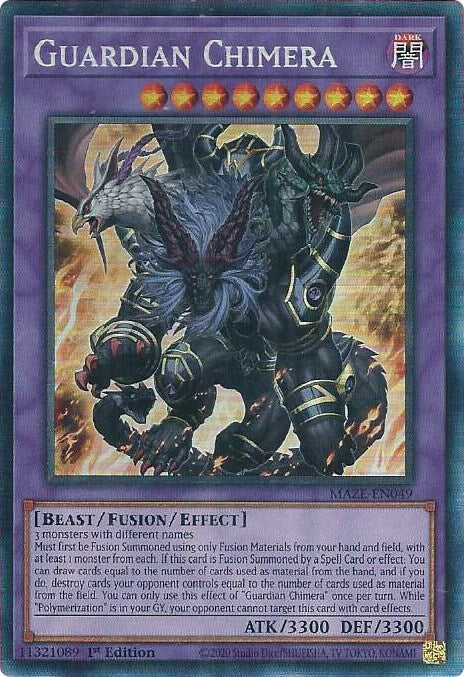 Guardian Chimera [MAZE-EN049] Collector's Rare 