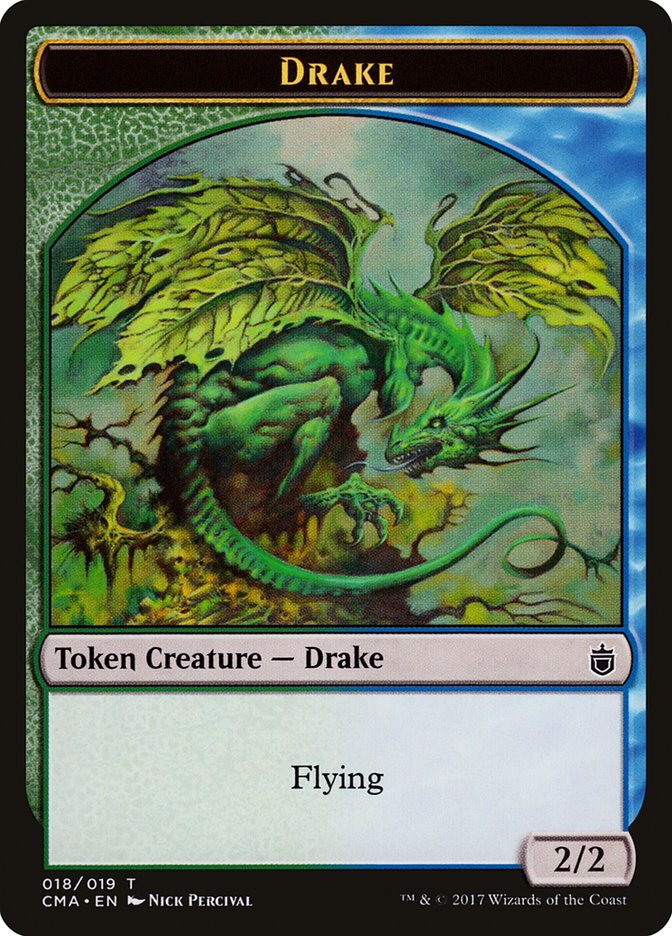 Drake Token [Commander Anthology Tokens] 