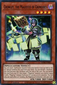 Crowley, the Magistus of Grimoires [GEIM-EN001] Super Rare 