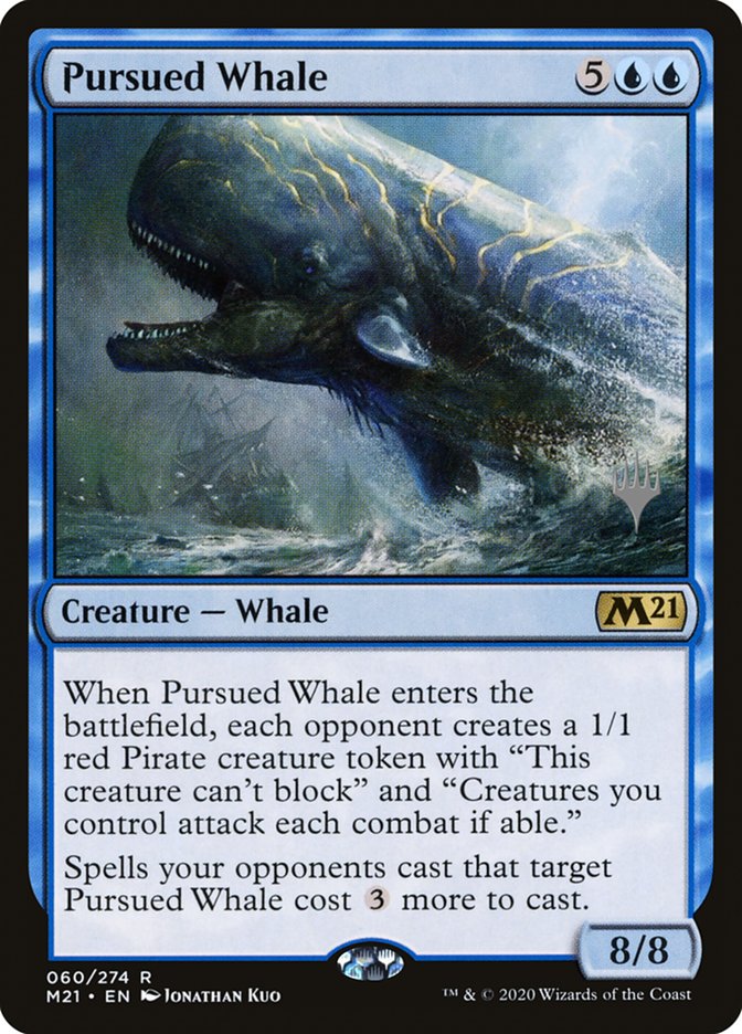 Pursued Whale (Promo Pack) [Core Set 2021 Promos] 