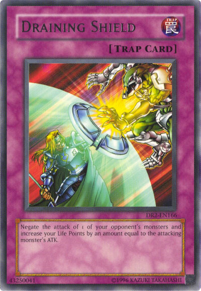 Draining Shield [DR2-EN166] Rare 