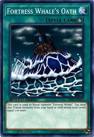 Fortress Whale's Oath [SBSC-EN016] Common 