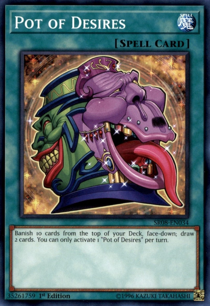 Pot of Desires [SR08-EN034] Common 