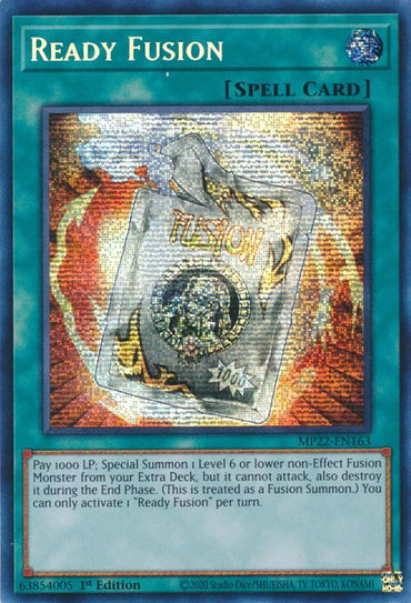Ready Fusion [MP22-EN163] Prismatic Secret Rare 