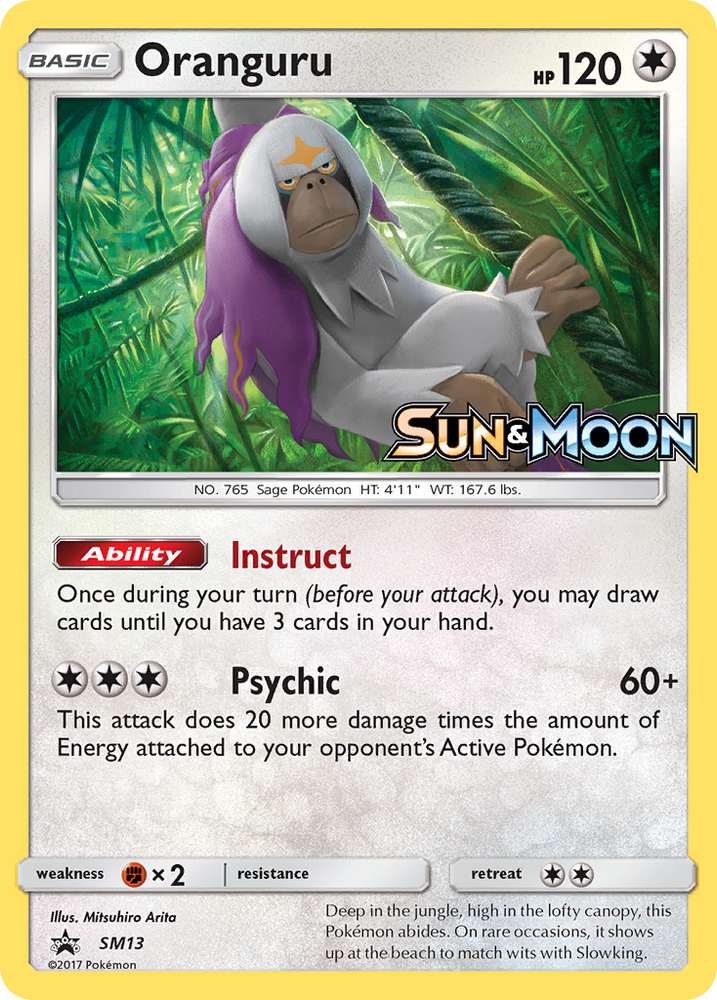 Oranguru (SM13) [Sun & Moon: Black Star Promos]