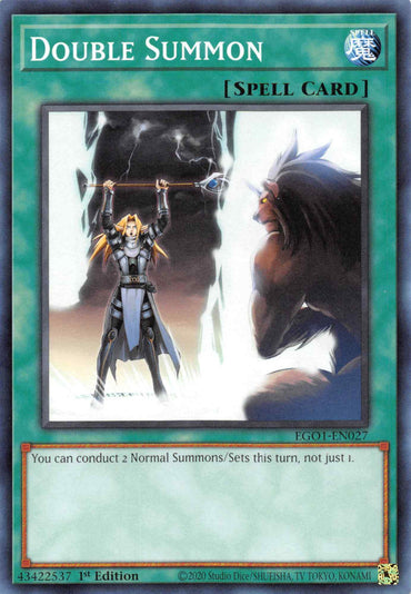 Double Summon [EGO1-EN027] Common 