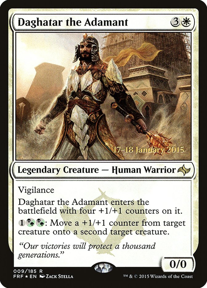 Daghatar the Adamant [Fate Reforged Prerelease Promos] 